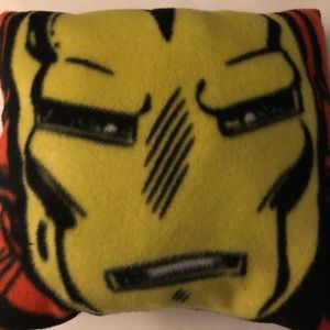 Iron Man Marvel Small Fleece Pillow